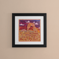 10x10" Delicate Arch Print