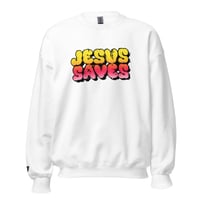 Image 4 of Jesus Saves Crewneck Sweatshirt