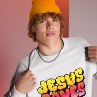Image 5 of Jesus Saves Crewneck Sweatshirt