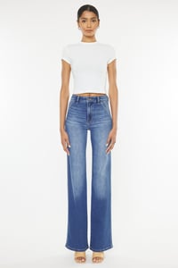 Image 2 of  ULTRA HIGH RISE HOLLY FLARE JEANS - LONG- KanCan 