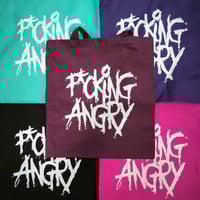 Image 1 of Stoffbeutel: Fucking Angry - verschiedene Farben