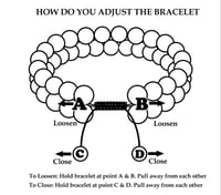 Image 2 of Hematite Bracelet (Adjustable)