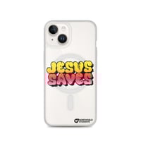 Image 1 of Jesus Saves MagSafe Phone Case
