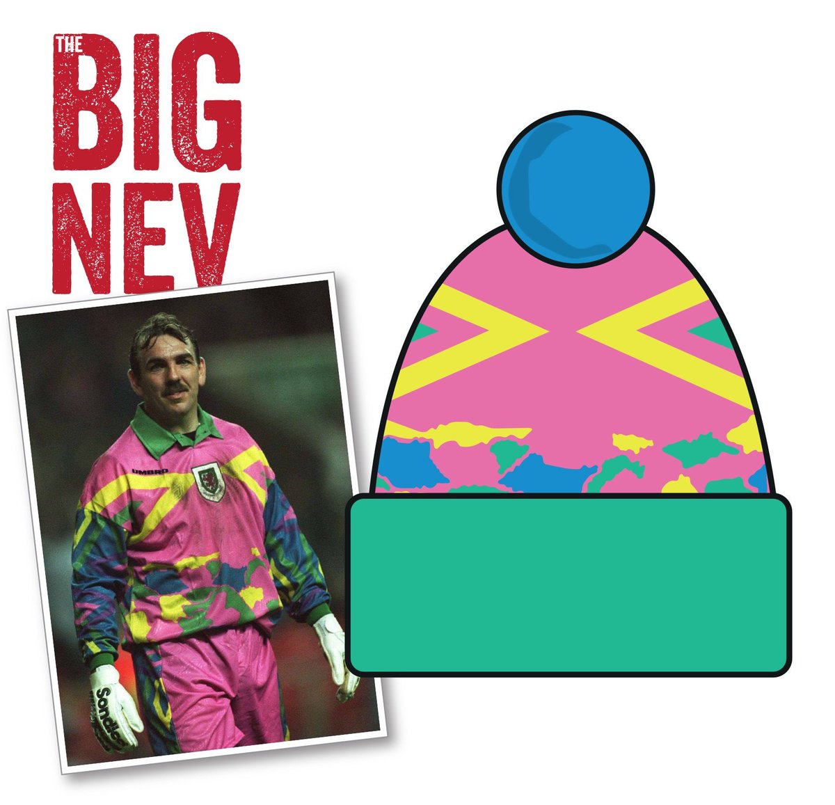 Image of The Big Nev Custom Bobble Hat 