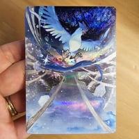 Image 1 of Articuno Full Art Painted Pokemon Card
