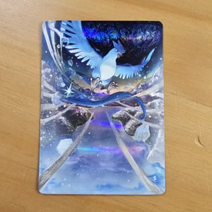 Image of Articuno Full Art Painted Pokemon Card