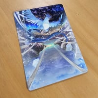 Image 4 of Articuno Full Art Painted Pokemon Card