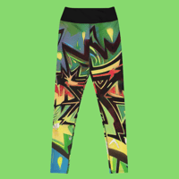 Image 1 of Street Art - High Waisted Leggings