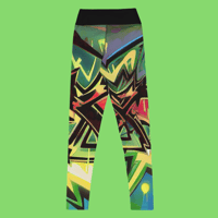 Image 2 of Street Art - High Waisted Leggings