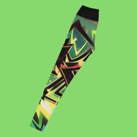 Image 4 of Street Art - High Waisted Leggings