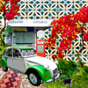 Funky Vehicles & Flowers 4 Pack