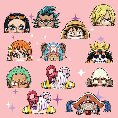 Image of One Piece Peekers