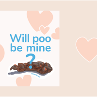 Image 2 of Folded Greeting Cards: Will Poo Be Mine?