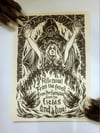 The Blood On Satan's Claw A3 Screen Print *WITH FREE ZINE!*