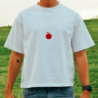 Image 3 of Basic Boxy White t-shirt