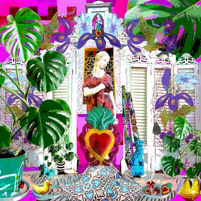 4 Pack of Greeting Cards Dressing Rooms  