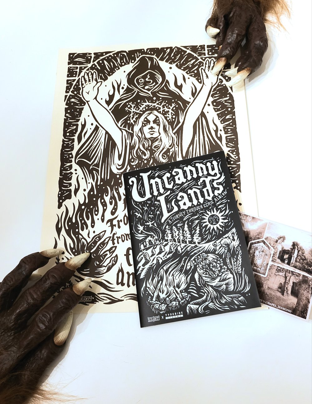 The Blood On Satan's Claw A3 Screen Print *WITH FREE ZINE!*