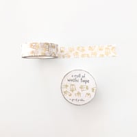 Boba Gold Foil Washi Tape (A Jar of Pickles)