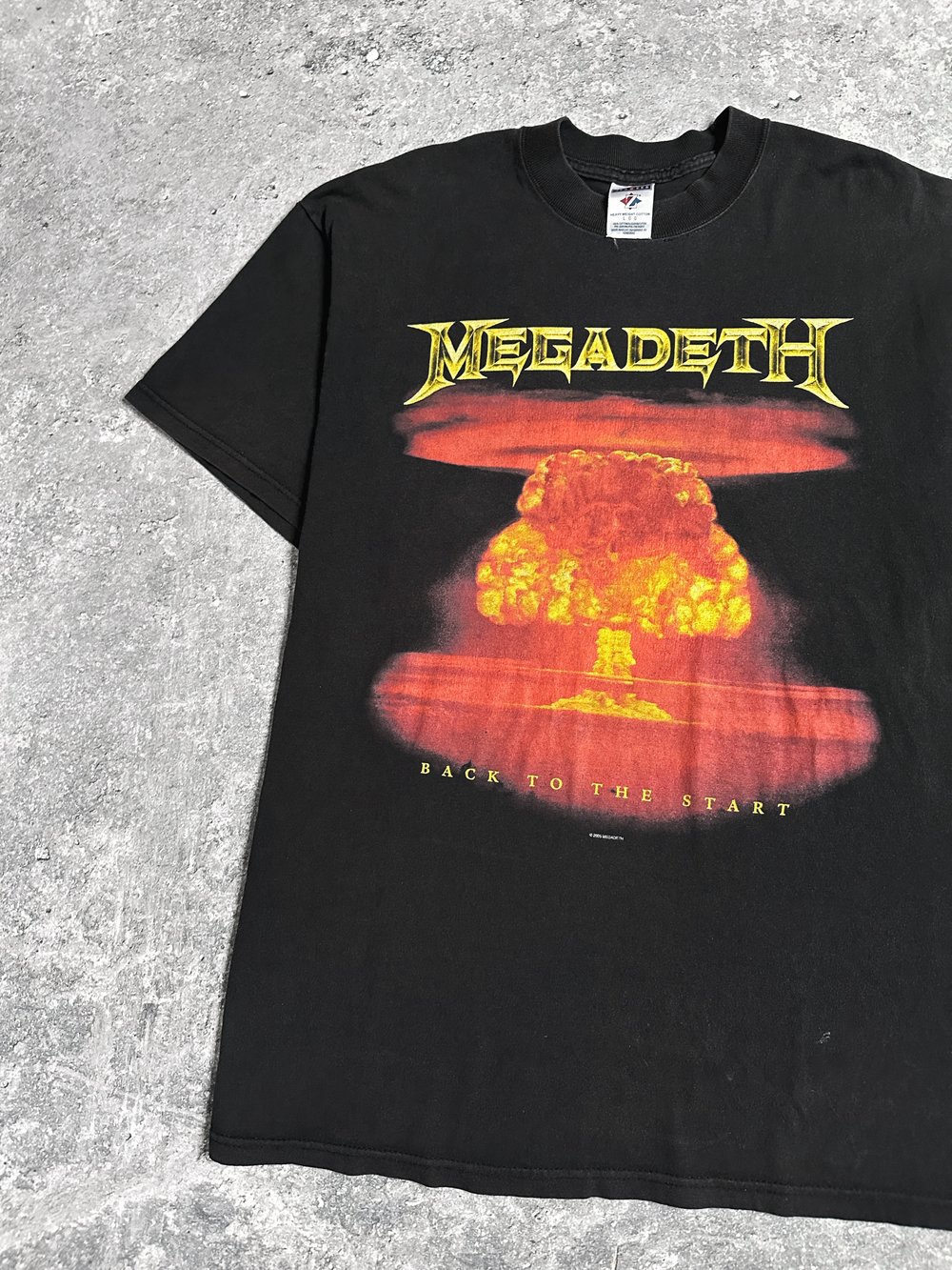 Megadeth 2005 ‘Back To The Start’ T-Shirt