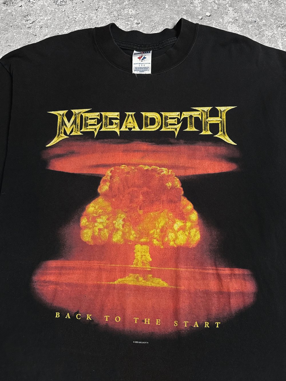 Megadeth 2005 ‘Back To The Start’ T-Shirt