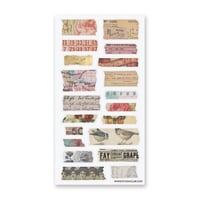 Image 2 of Ephemera Strips Sticker Sheet