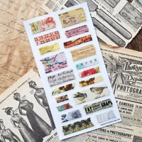 Image 1 of Ephemera Strips Sticker Sheet