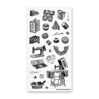 Image 2 of Sewing Essentials Sticker Sheet