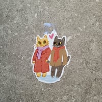 Image 2 of Cat Stickers (Circus Cat & Winter Cats)