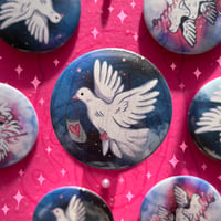 Image 2 of ✦ Doves for Palestine ✦ Button Pins ✦