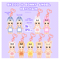 [PRE-ORDER] SKZOO X SONNY ANGEL KEYCHAIN