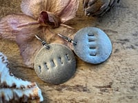 Image 2 of Love & Peace earrings. n0