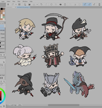 Image 2 of bloodborne mini charms
