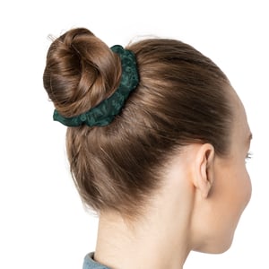 Image of Poisons and Pollinators | Hair Scrunchie | Veridian