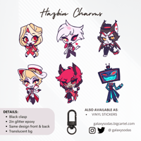 Image of PO - Hazbin Hotel Charms