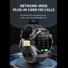 MSL 4G Smartwatch with AMOLED Screen and Dual Cameras
