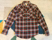 Image 1 of Cushman vintage style flannel shirt, size 1/S