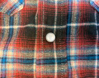 Image 4 of Cushman vintage style flannel shirt, size 1/S