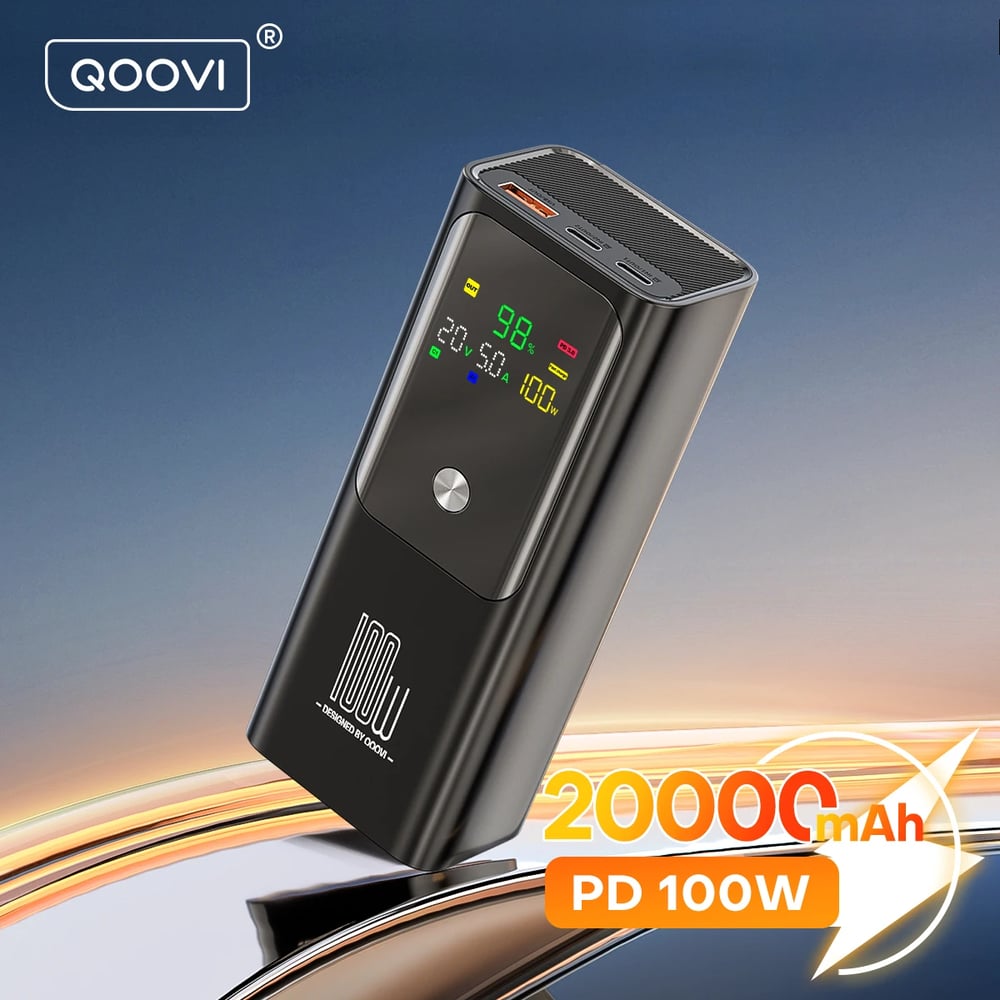 MSL PD 100W 20000mAh Portable Power Bank with LED Digital Display
