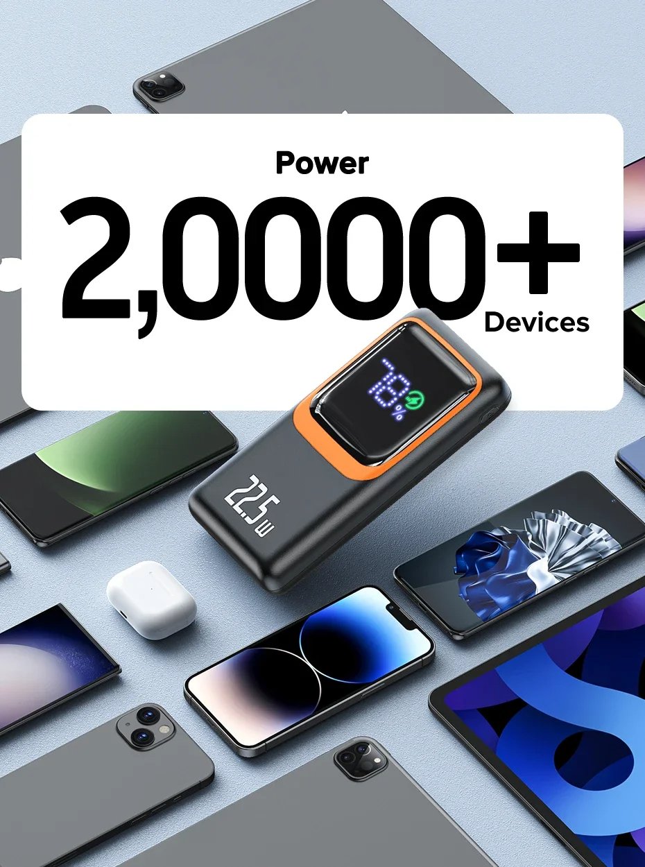 MSL 10000mAh Power Bank with PD 22.5W Fast Charging
