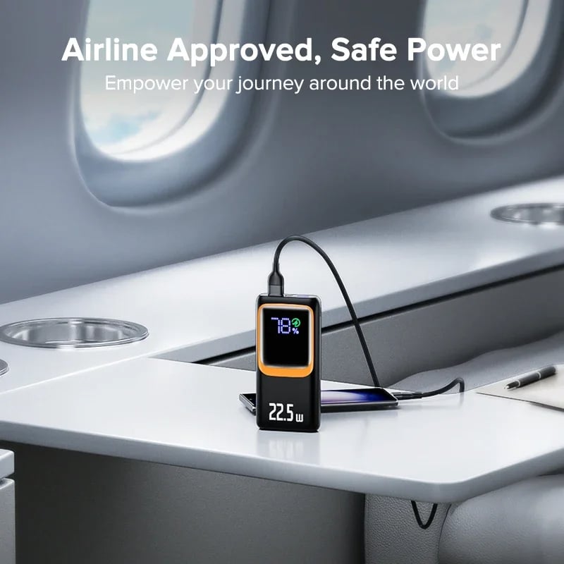 MSL 10000mAh Power Bank with PD 22.5W Fast Charging