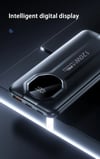 MSL 20000mAh 120W Power Bank with Built-In Cable and Fast Charging