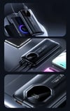 MSL 20000mAh 120W Power Bank with Built-In Cable and Fast Charging
