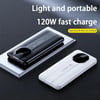 MSL 20000mAh 120W Power Bank with Built-In Cable and Fast Charging