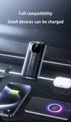 MSL 20000mAh 120W Power Bank with Built-In Cable and Fast Charging