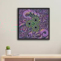 Image 1 of "Out of Office" Archival Stretched Canvas Print