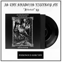 Image 2 of AS THE SHADOWS ENVELOP ME “Fedrekult” LP [SORCERY-058] 