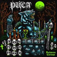 Image 2 of PUCA “Fullmoon Carnage” LP [SORCERY-062] 