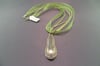 Flatware Pendant, Vintage Silverplate Fork Handle - K0057