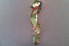 Seahorse Spoon Pendant/Pin, Vintage Brass Cloisonne Enamel Spoon Handle - K0024