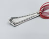 Slim Flatware Handle Pendant, Vintage silverplate fork handle - K0143